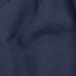 Linen Bedding|Flat Sheets>Piglet in Bed Linen Blend Flat Sheet Atlantic