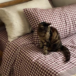 Gingham Bedding|Linen Bedding><noscript><img width=