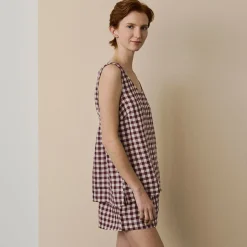 Linen Pajamas|Gingham Pajamas><noscript><img width=