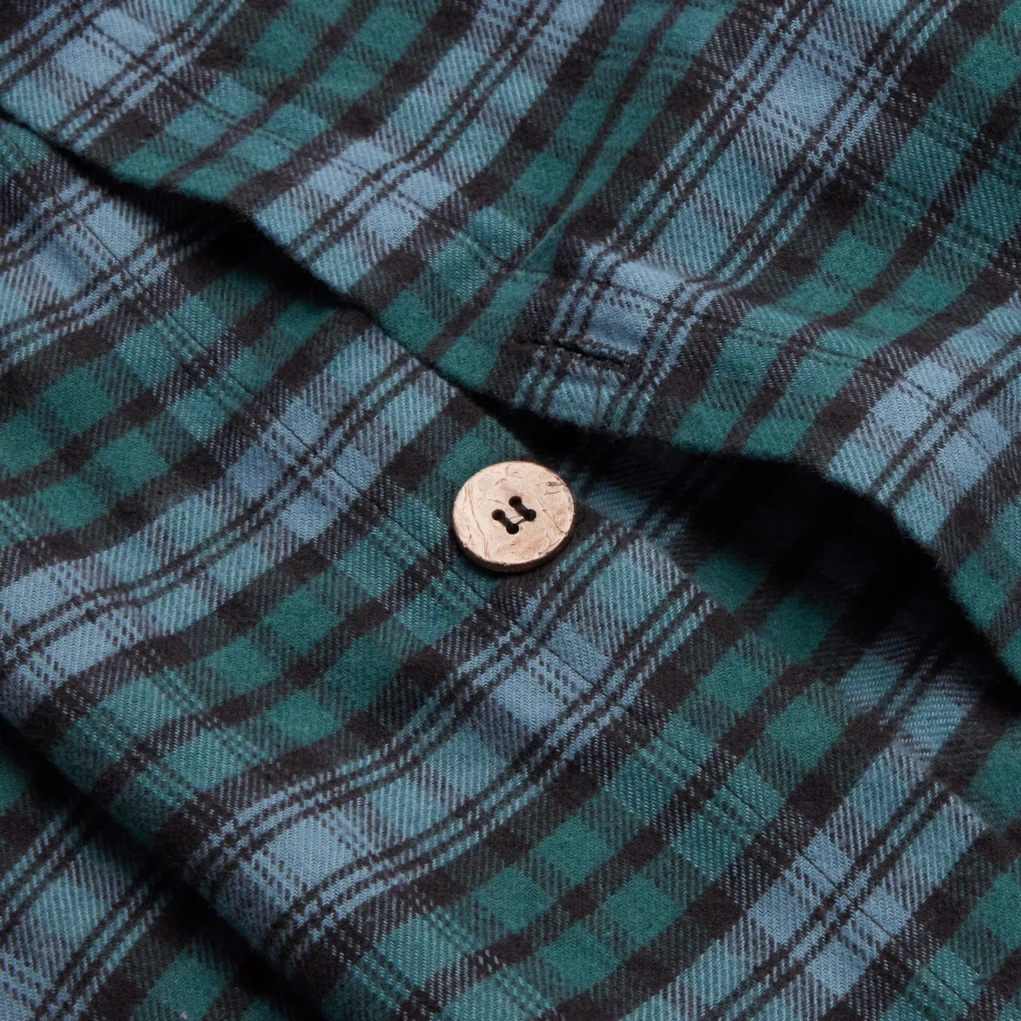 Duvet Covers>Piglet in Bed Flannel Cotton Duvet Cover Canopy Heathcliff Plaid