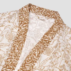 Accesssories|Linen Pajamas>Piglet in Bed Ernest White Middlemore Linen Robe Middlemore Ernest White