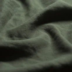 Linen Bedding|Pillowcases>Piglet in Bed Linen Blend Pillowcase (Pair) Fern Green