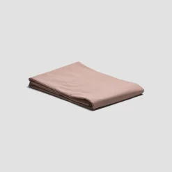 Duvet Covers>Piglet in Bed Washed Cotton Percale Duvet Cover French Rose