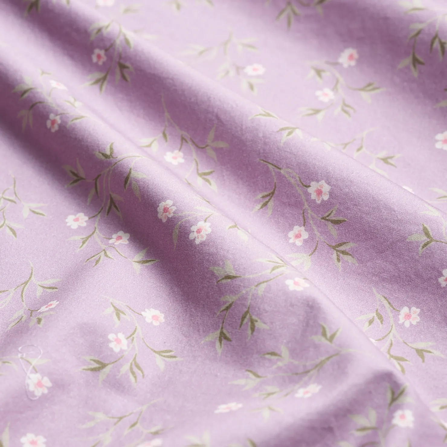 Pillowcases>Piglet in Bed Cotton Pillowcases Lupin Floral