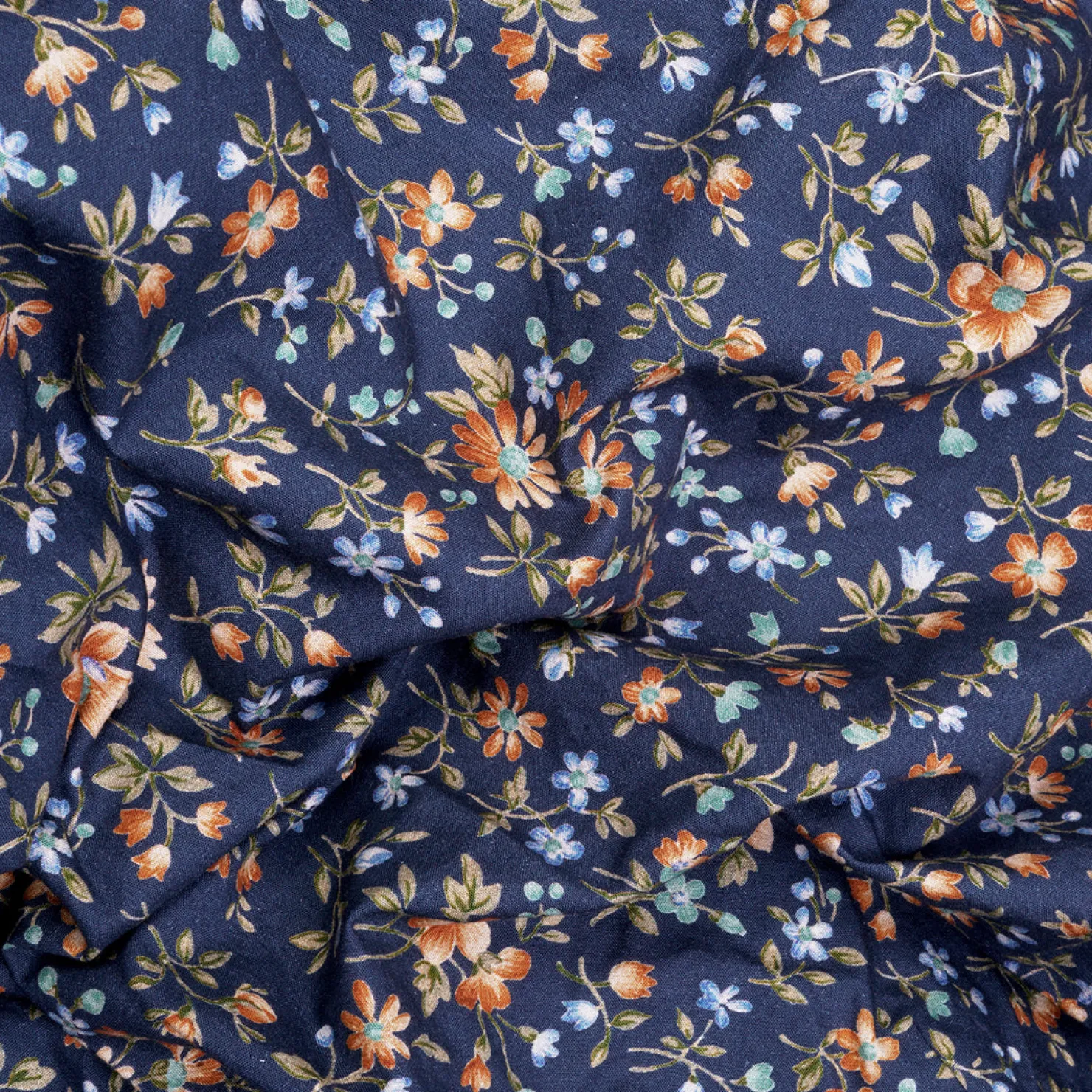 Pillowcases>Piglet in Bed Cotton Pillowcases Midnight Cottage Floral