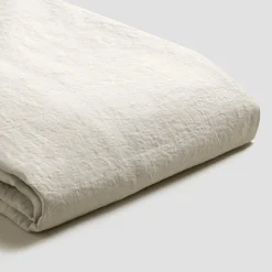 Linen Bedding|Flat Sheets>Piglet in Bed 100% Linen Flat Sheet Oatmeal