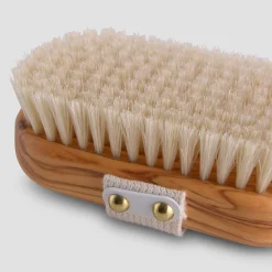 Accesssories>Piglet in Bed Olive Wood Bath Brush