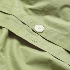 Duvet Covers>Piglet in Bed Washed Cotton Percale Duvet Cover Pear