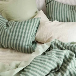 Striped Bedding|Linen Bedding><noscript><img width=