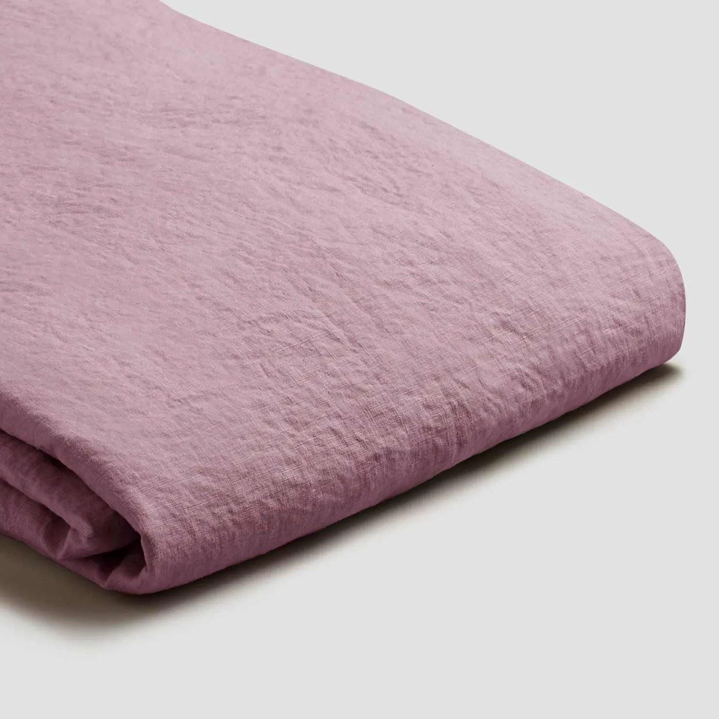 Linen Bedding|Flat Sheets>Piglet in Bed Raspberry 100% Linen Flat Sheet