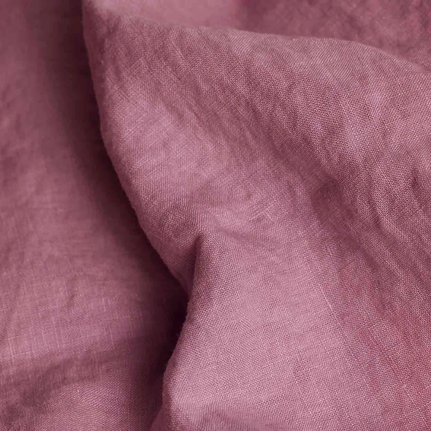 Linen Bedding|Flat Sheets>Piglet in Bed Raspberry 100% Linen Flat Sheet