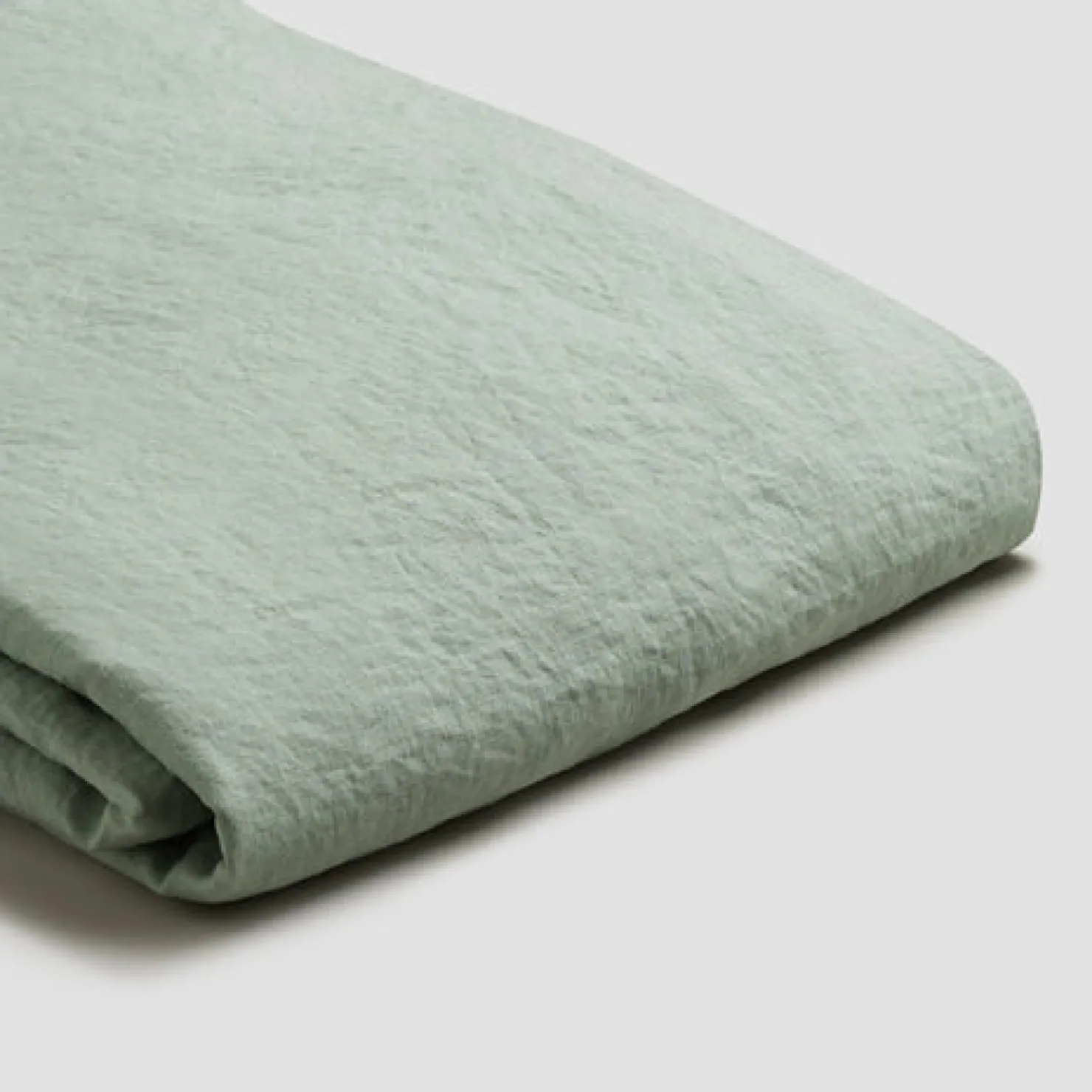 Linen Bedding|Duvet Covers>Piglet in Bed 100% Linen Duvet Cover Sage Green