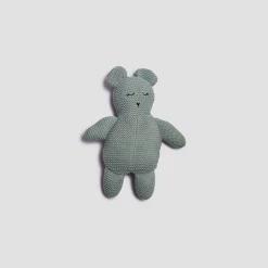 Toys>Piglet in Bed Knitted Teddy bear Sweet Pea