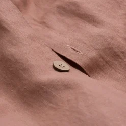 Linen Bedding|Duvet Covers>Piglet in Bed Linen Blend Duvet Cover Warm Clay