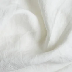 Linen Bedding|Duvet Covers>Piglet in Bed Linen Blend Duvet Cover White